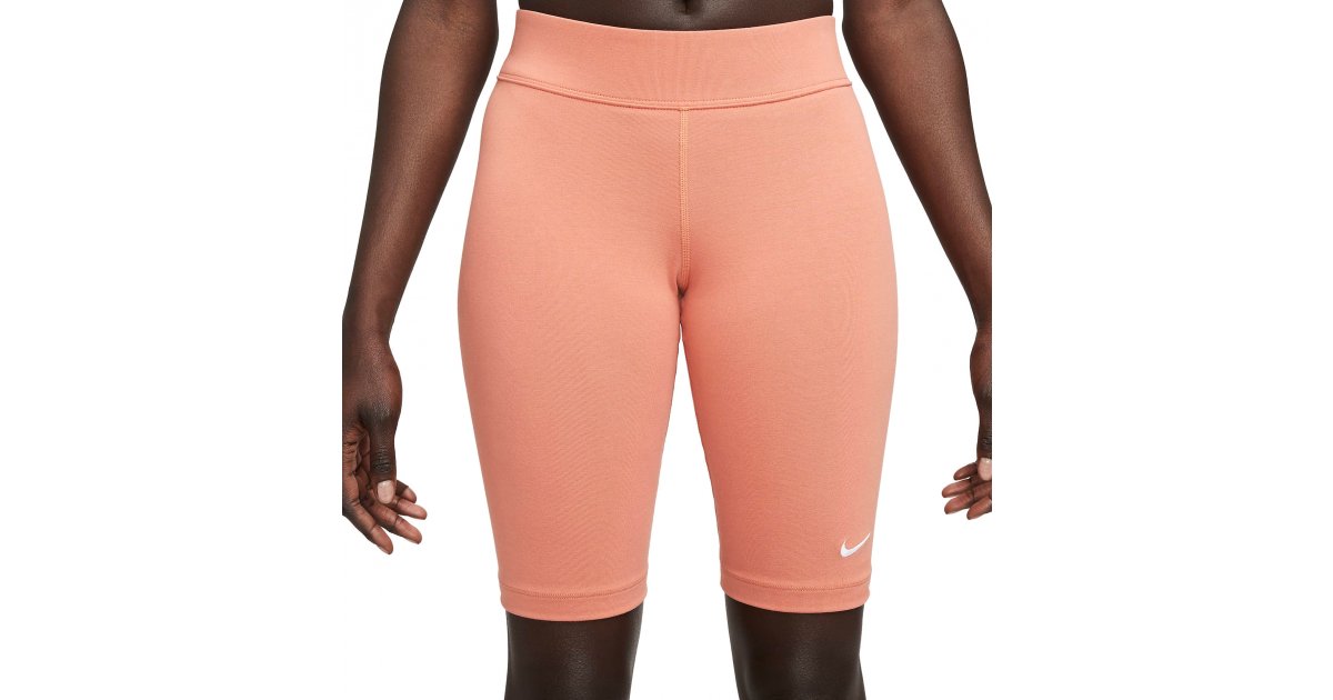 Къси панталони Nike Biker Shorts Sportswear Essential Оранжево
 | cz8526-827, 1