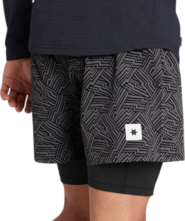 Къси панталони Saysky Reflective Pace 2 in 1 Shorts 5'' Черно | omrsh20c1050-omrsh20c1050, 1