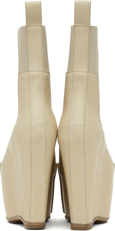 Облекло Rick Owens Rick Owens Hollywood Grilled Wedge Beatle Chelsea Boots Бежово | RP01E7848 LBHGR, 1