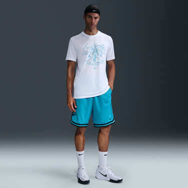 Тениска Nike Dri-FIT Basketball T-Shirt Бяло | HJ3472-100, 2