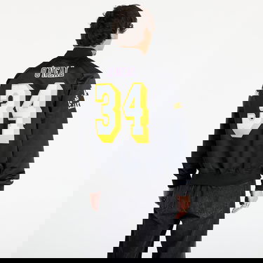 Яке бомбър Mitchell & Ness NBA Maxxed Out Lakers Shaquille O'Neal 34 Satin Jacket Черно | JK11279-LALBLCK, 3