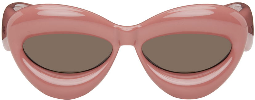 Слънчеви очила Loewe Pink Inflated Cat-Eye Sunglasses Розово | LW40097I 192337140112