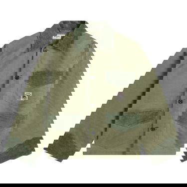 Яке Bode Waxed Craft Jacket X-Small Зелено | WRF25JA016-LTGRN, 0