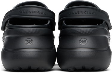 Облекло Balenciaga Balenciaga Crocs Edition Jibbitz Mules Черно | 720762 W0FOW, 1