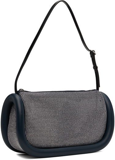 Чанта през рамо JW Anderson JW Anderson Bumper 15 Crystal-Embellished Shoulder Bag Тъмно синьо | HB0524-FA0274, 1