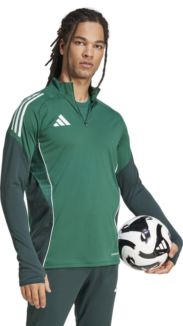 Суитчър adidas Originals adidas TIRO25C TR TOP Long Sleeve Shirt Зелено | ji8938, 4