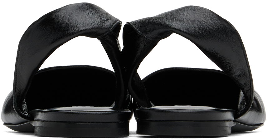 Облекло BY FAR BY FAR Yasha Slingback Flats Черно | MWFFC024LL002BK001PL, 1