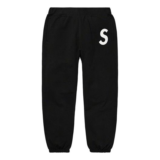 Спортни панталони Supreme S Logo Sweatpants Черно | SUP-SS20-058