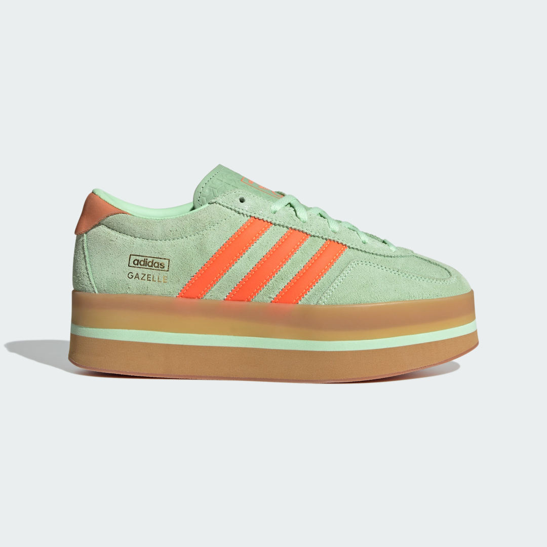 Кецове и обувки adidas Originals Gazelle Stack Зелено | JR8180, 0