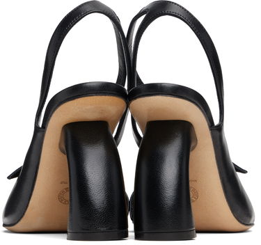 Грижа за обувките Dries Van Noten Dries Van Noten Cutout Slingback Heels Черно | 252-011715-114, 1