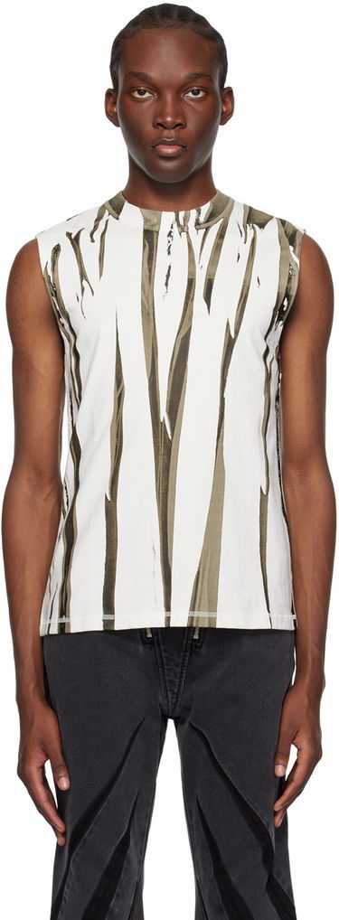 Потник Dion Lee Fang Print Sleeveless Top Бяло | C3142P23, 0