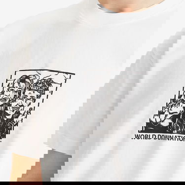 Тениска Polar Skate Co. Polar Skate Co. World Domination T-Shirt, Large Бяло | PSC-SP25-27, 5