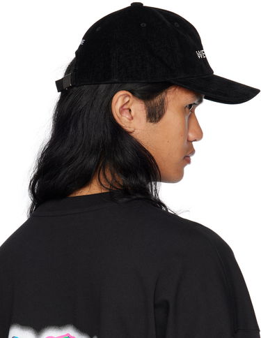Шапка с козирка We11done Embroidered Logo Denim Cap Черно | WD-AH2-24-401-U-BK, 2