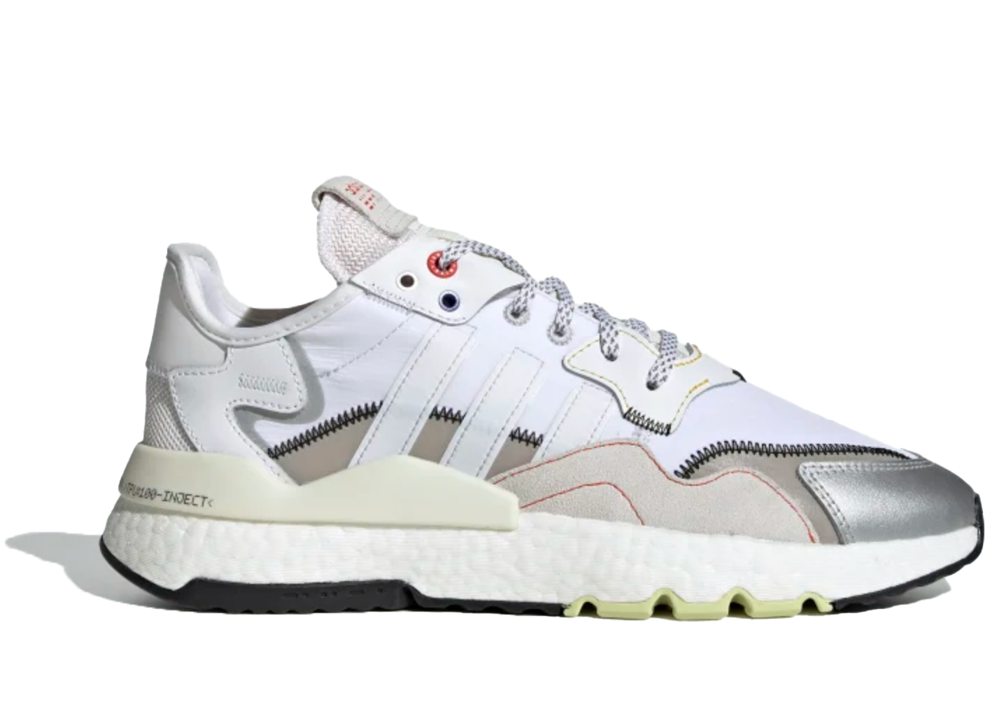 Кецове и обувки adidas Originals Nite Jogger Orbit Grey Бяло | EF5405, 0