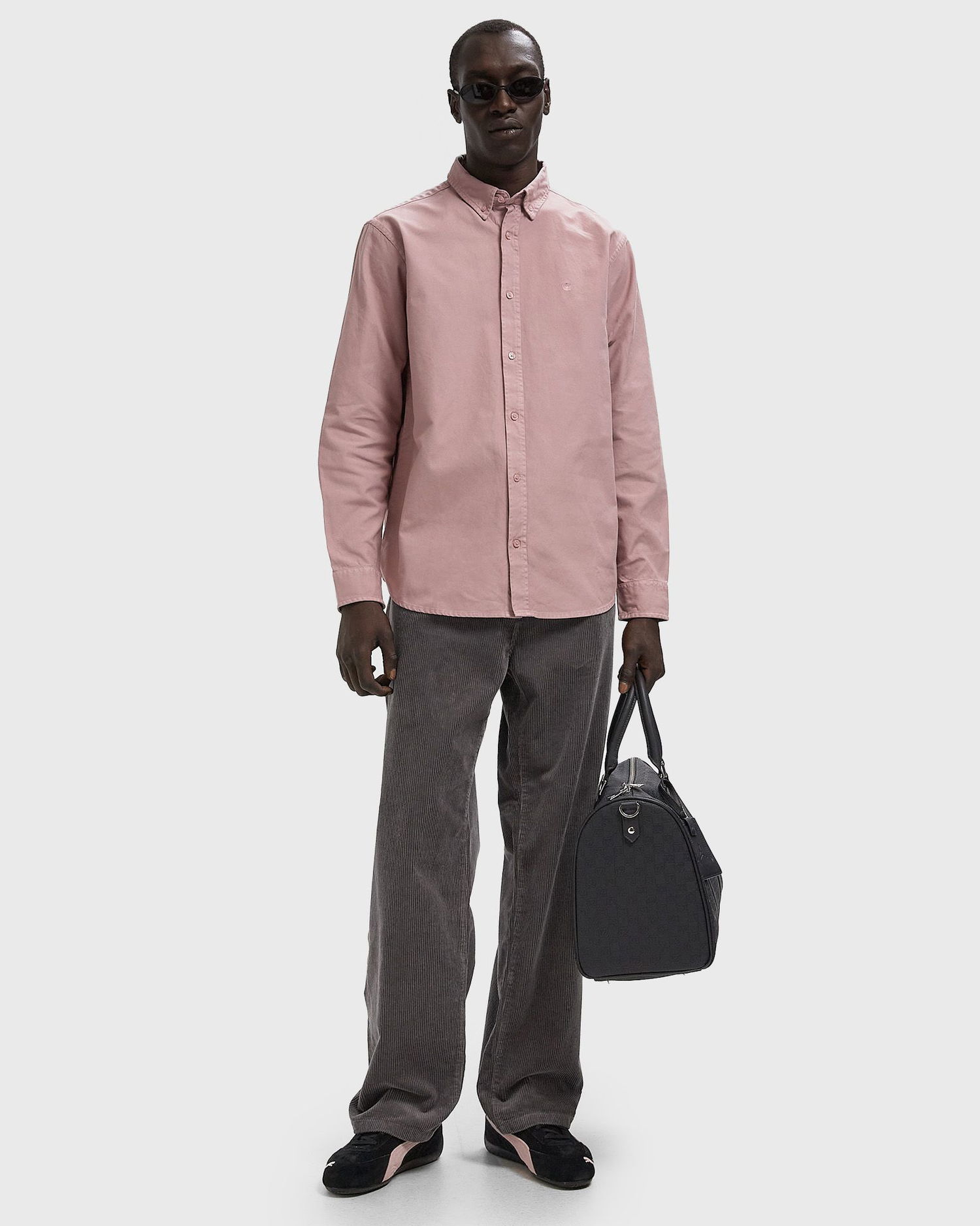 Риза Carhartt WIP Long Sleeve Bolton Shirt Розово | I030238-1NJ.XX, 1