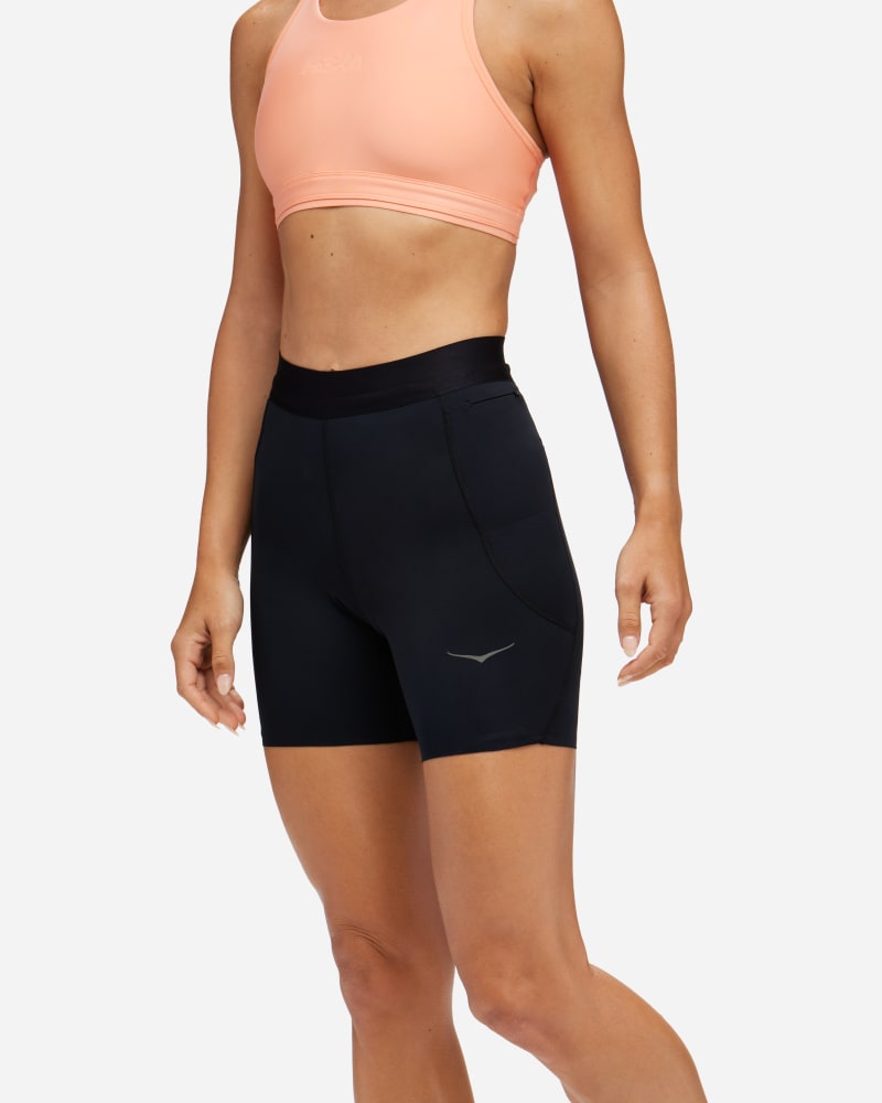 Къси панталони Hoka One One Novafly 6'' Knit Shorts Черно | 1151088-BLK, 0