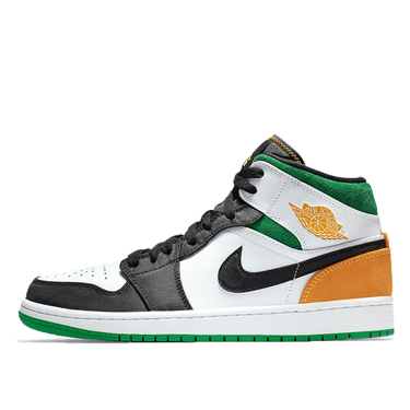 Кецове и обувки Jordan Air Jordan 1 Mid SE "White Laser Orange Lucky Green" Многоцветен | 852542-101, 4