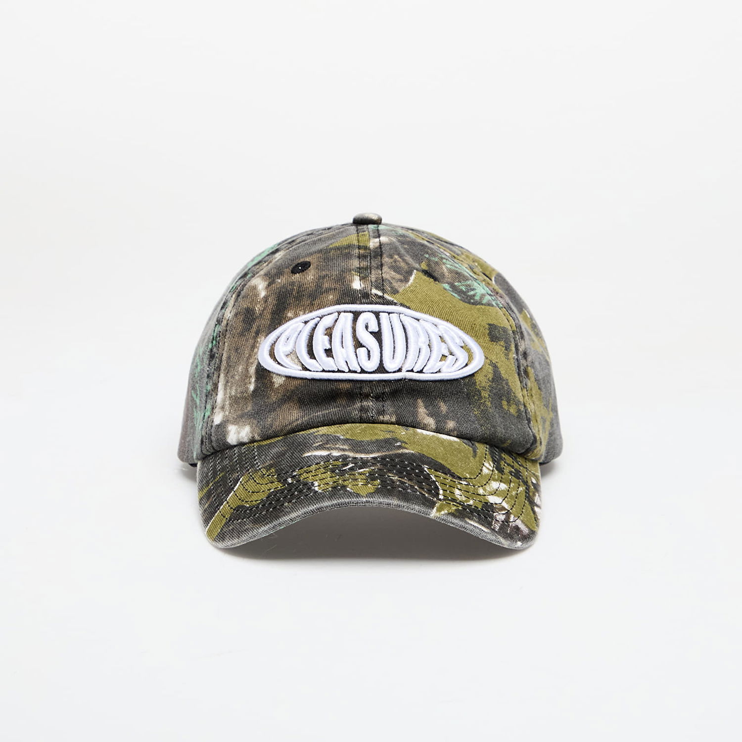 Шапка с козирка Pleasures PLEASURES Bubble Logo Camo Polo Cap Многоцветен | P25SU065 CAMO, 0