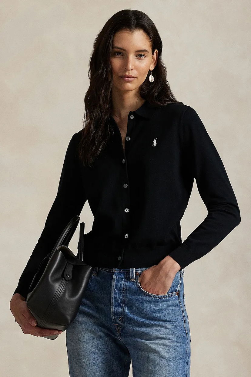 Пуловер Polo by Ralph Lauren Polo Ralph Lauren Cardigan Черно | 211972110