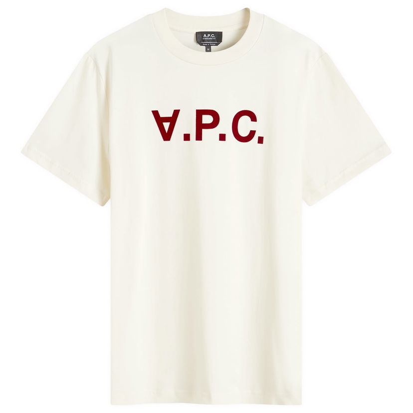 Тениска A.P.C. VPC Logo T-Shirt Бежово | COHBM-M26384-ALG