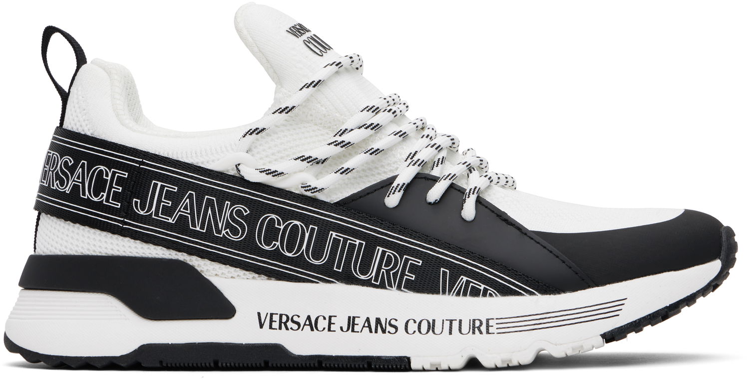 Кецове и обувки Versace Versace Jeans Couture Dynamic Logo Черно | E78YA3SA3_EZSC65, 0
