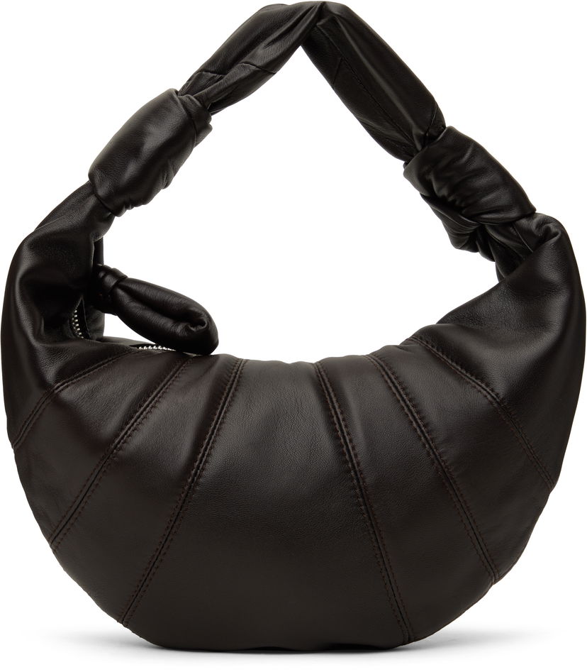 Дамска чанта LEMAIRE Mini Fortune Croissant Shoulder Bag Черно | BG0125 LL095