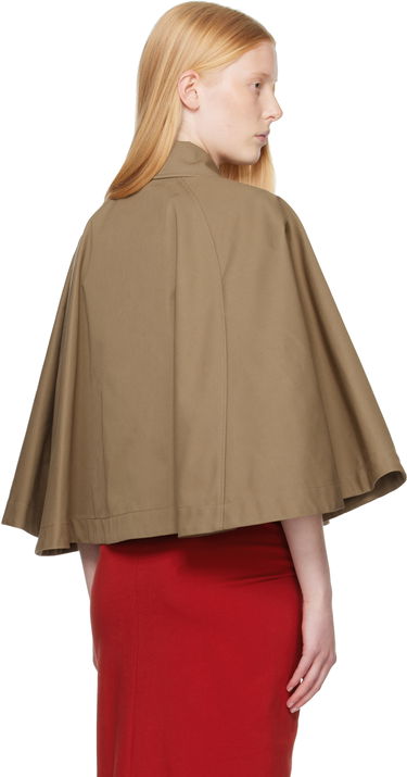 Яке Burberry Burberry Capelet Jacket Бежово | 8110706, 2