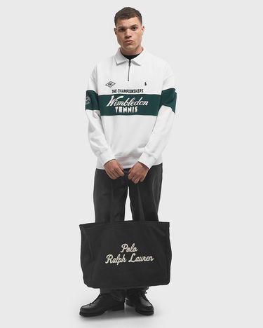 Суитчър Polo by Ralph Lauren Polo Ralph Lauren Wimbledon Tennis Championships Half-Zip Sweatshirt Бяло | 710970509001, 2