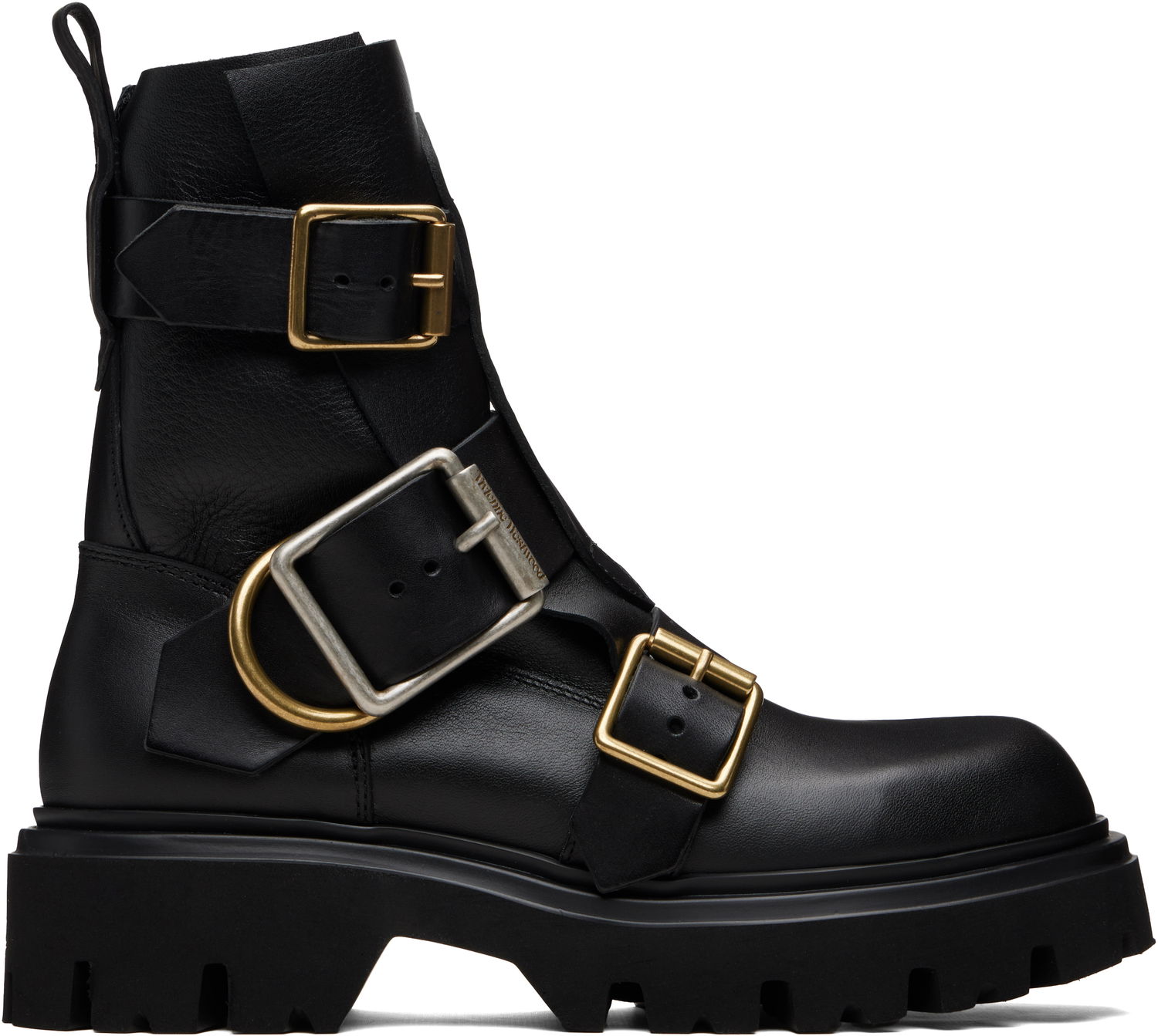 Кецове и обувки Vivienne Westwood Empire Buckle Platform Boots Черно | 7101007MM-C006V-, 0