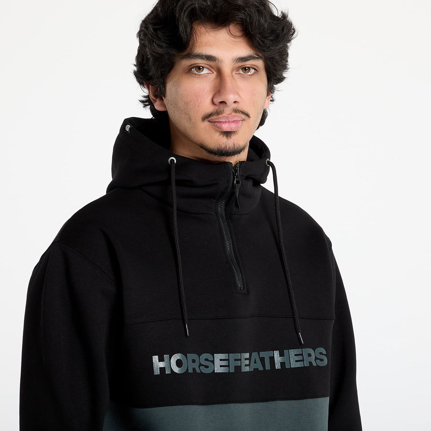Суитчър Horsefeathers Horsefeathers Fulton Sweatshirt Черно | SM1354E, 1
