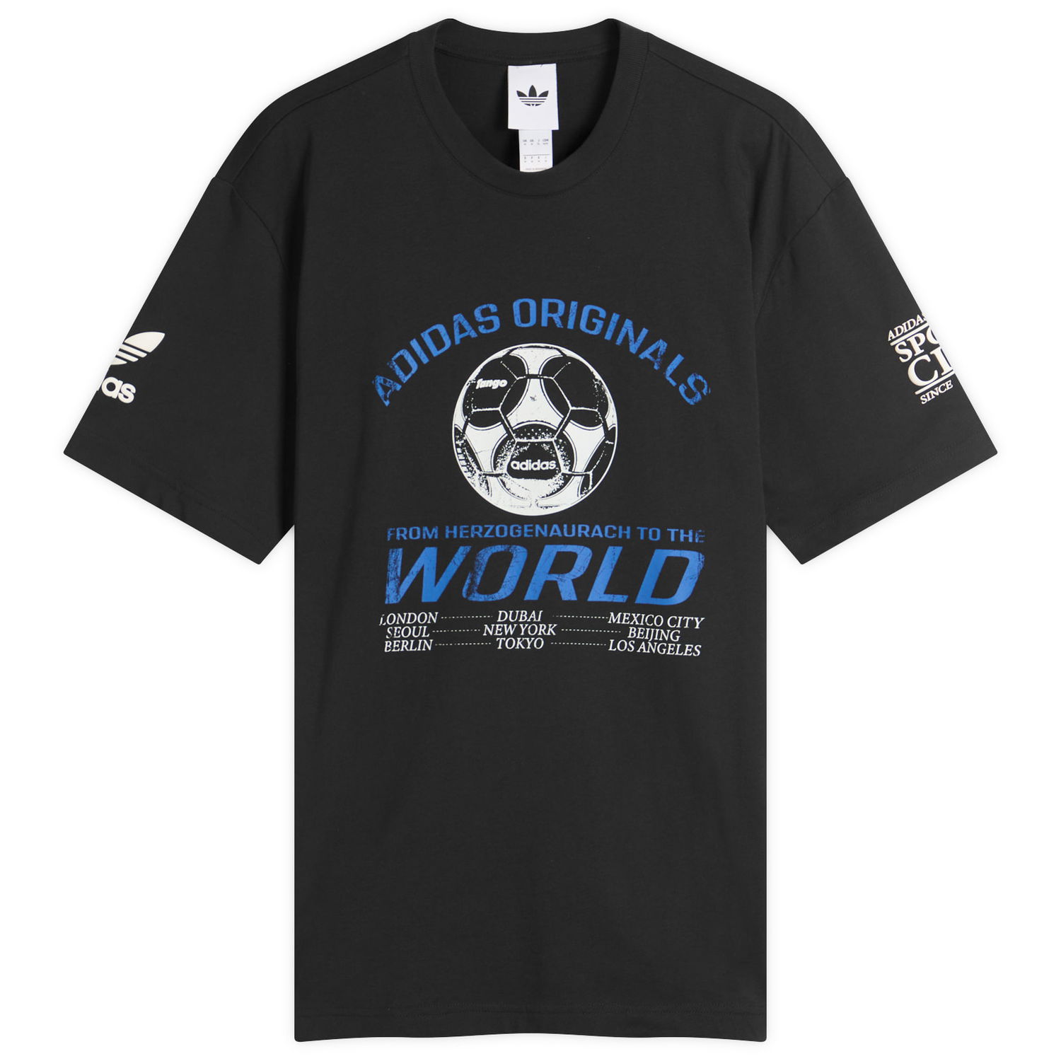 Тениска adidas Originals 90S Football T-Shirt Черно | JX3064, 1