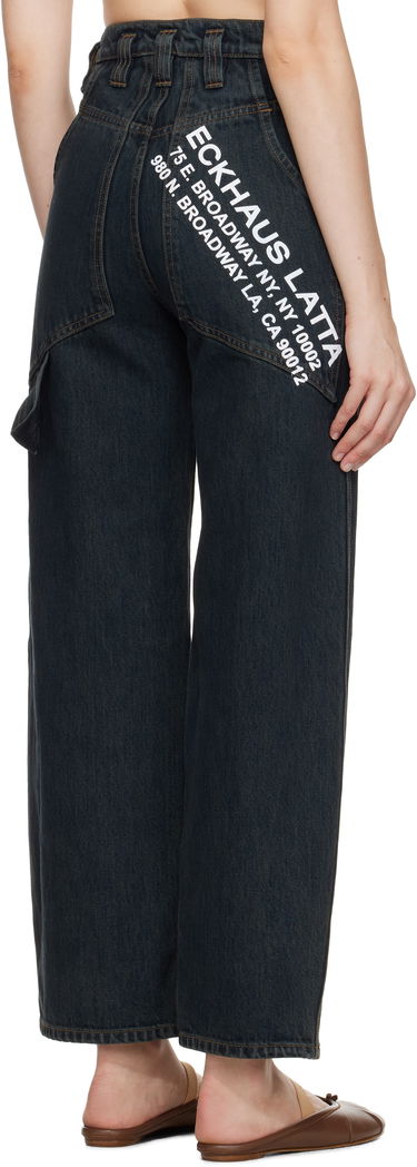 Дънки Eckhaus Latta Eckhaus Latta Baggy Jeans Синьо | 555-EL-PF25-C -, 2