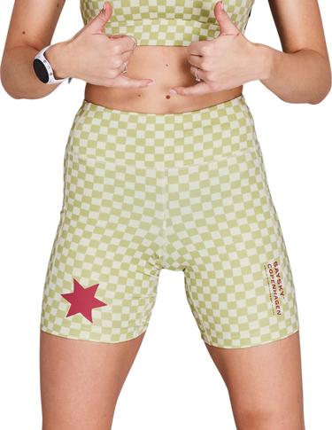 Къси панталони Saysky Saysky Checker Combat+ 7" Short Tights Зелено | nwrst30c1034, 0