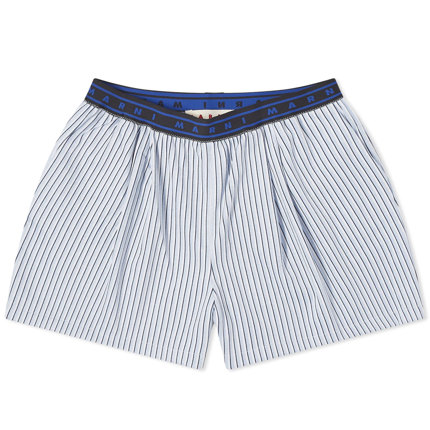 Къси панталони Marni Logo Shorts "Vivid Blue" Синьо | PAMA0483A0-STB48, 0