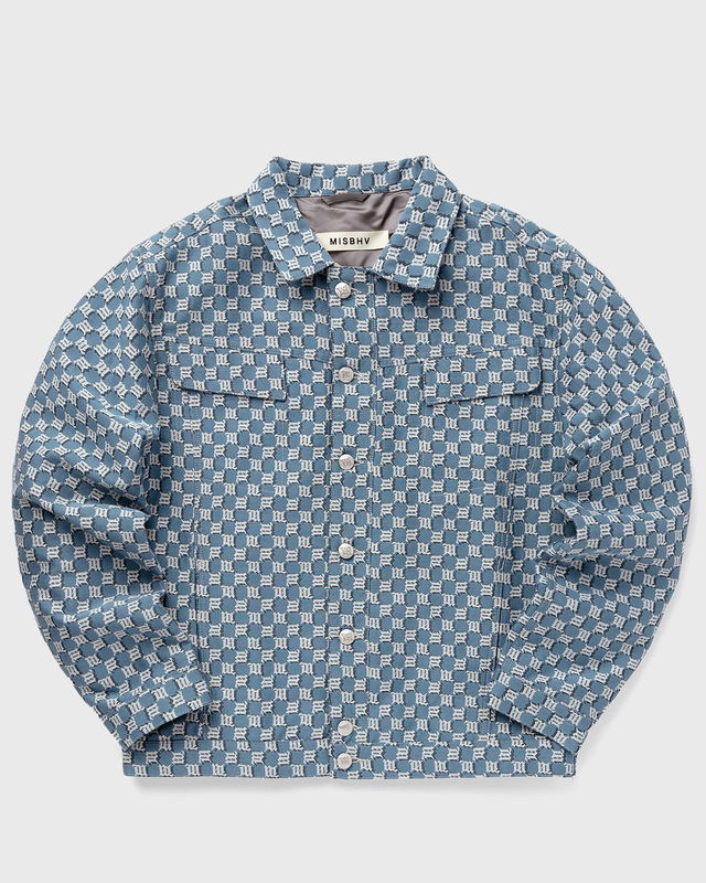 Jacquard Monogram Canvas Trucker Jacket