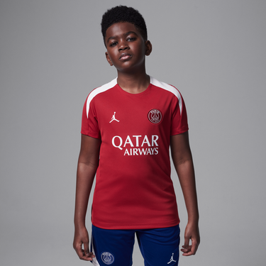 Фланелка Jordan Dri-FIT Strike Paris Saint-Germain Knitted Short Sleeve Soccer Jersey Червено | HJ3402-660, 4