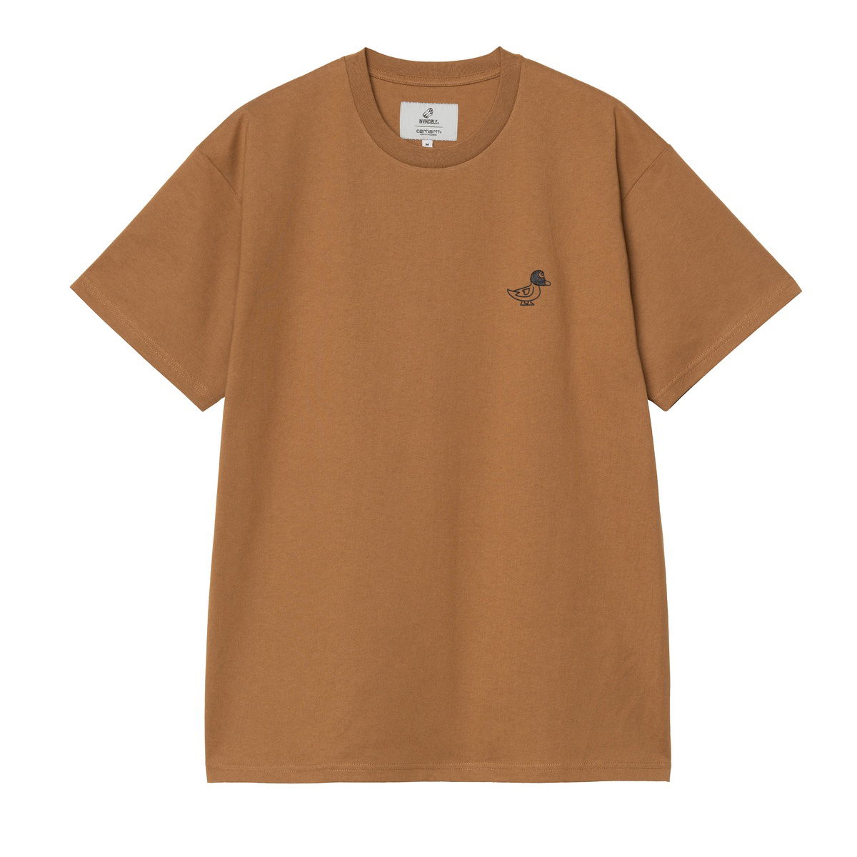 Тениска Carhartt WIP Short Sleeve Duck Graphic T-Shirt Кафяво | A242086_9, 0