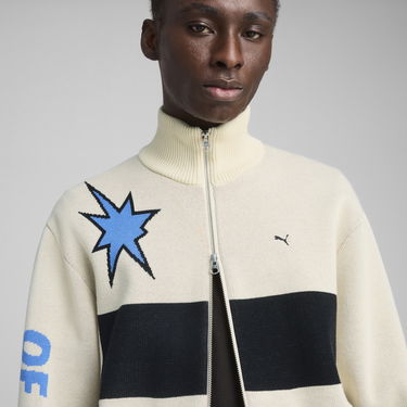 Пуловер Puma SPECIAL ITEMS Knit Moto Jacket Бежово | 629416_87, 1