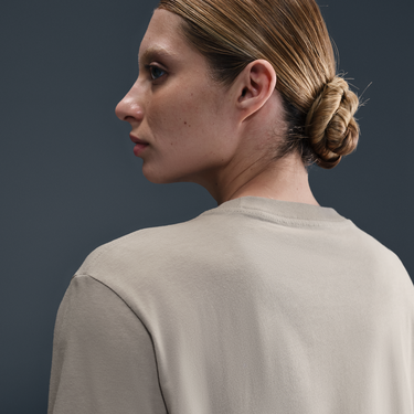 Поло тениска Nike Nsw Essential Relaxed Fit Polo T-Shirt Бежово | FD4149-009, 2