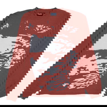 Тениска Pleasures Hated Tee Оранжево
 | P22W001-BRICK, 3