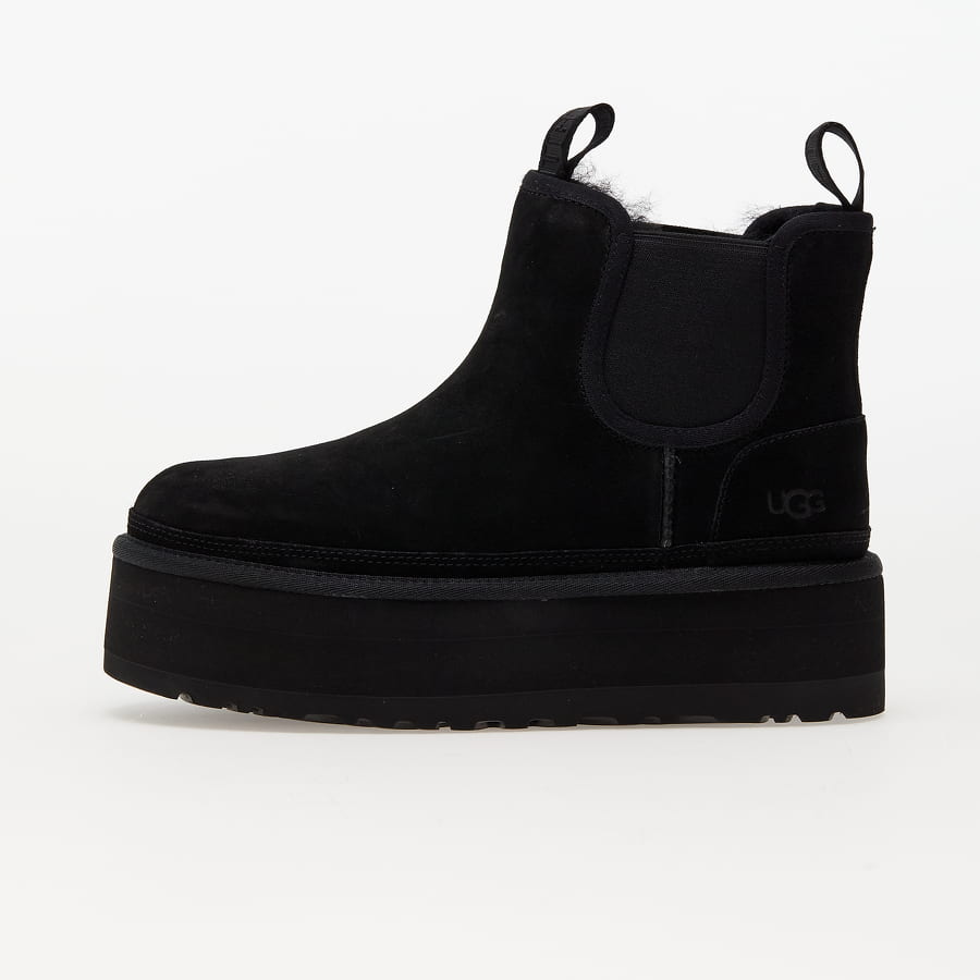 Кецове и обувки UGG Neumel Platform Chelsea Черно | 1134526-BLK, 0