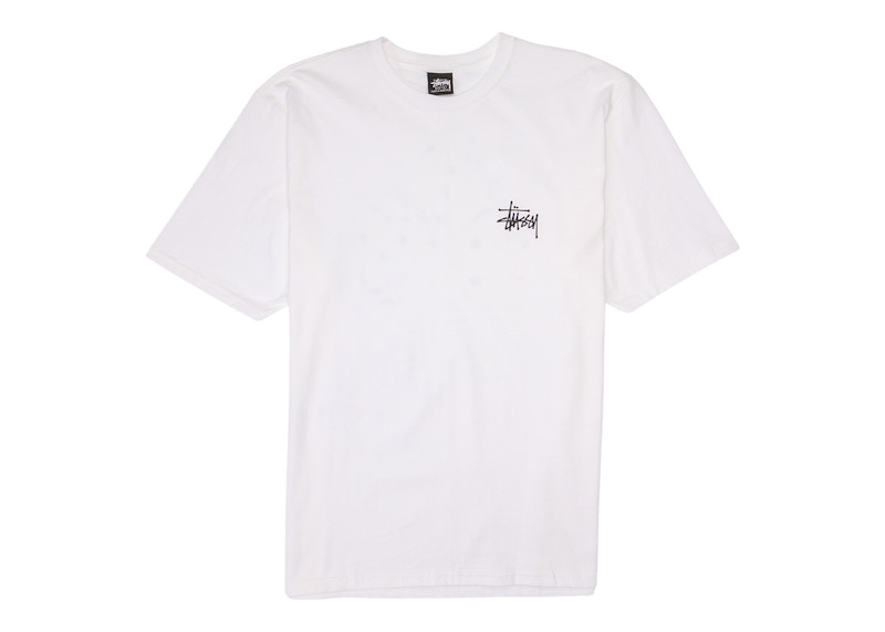 Тениска Stüssy Melted Graphic Tee Бяло | 1904900_WHIT