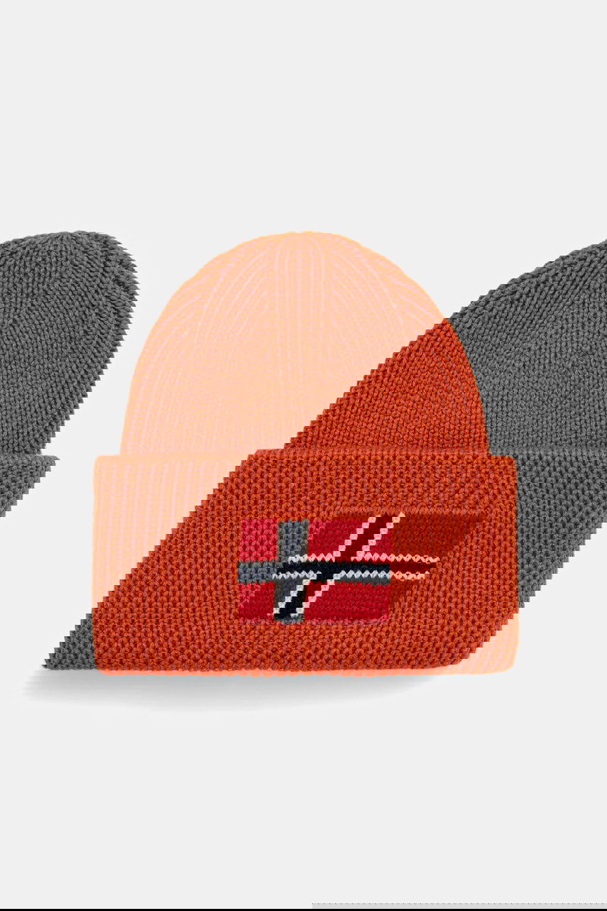 Шапка Napapijri Napapijri F-Evei Beanie Оранжево
 | NP0A893PA681, 0