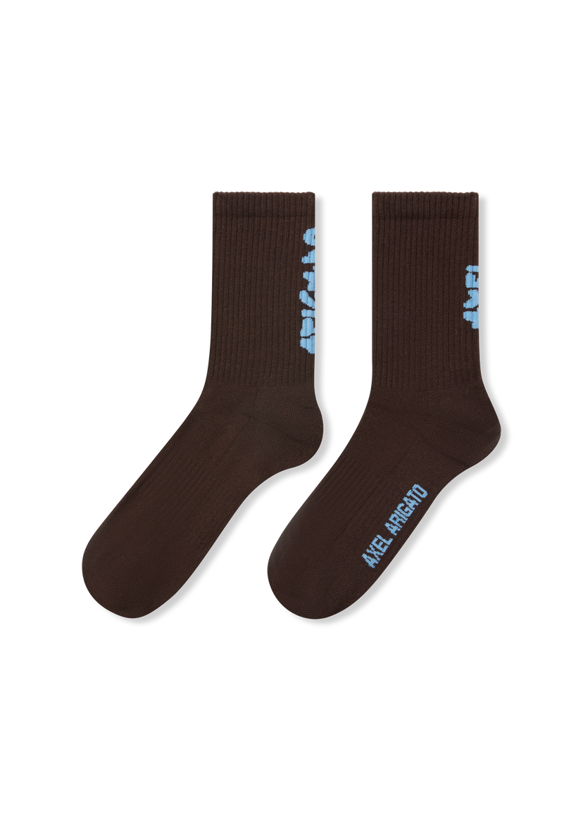 Чорапи AXEL ARIGATO Ribbed Socks Кафяво | X3956005