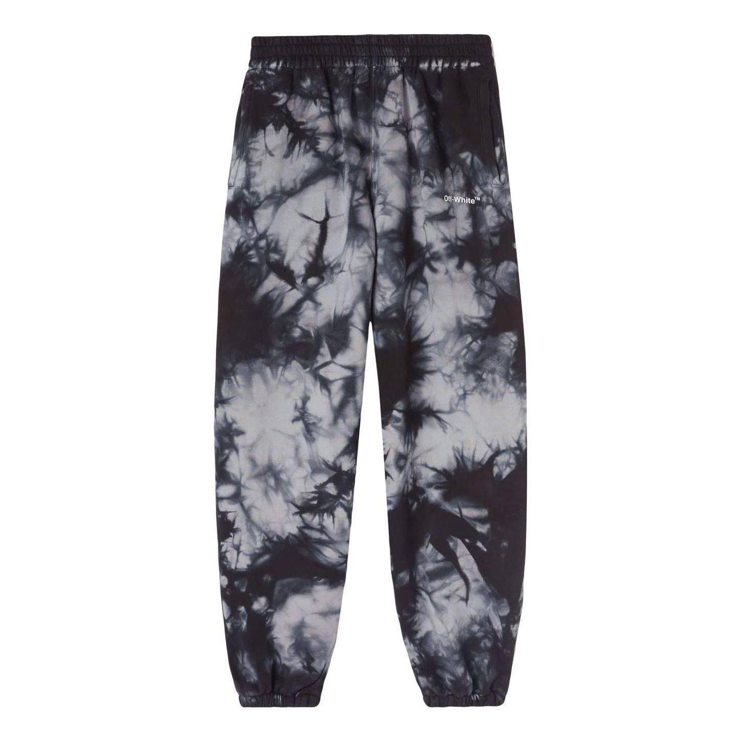 Спортни панталони Off-White Off-White Tie-Dye Sweatpants Черно | OMCH029F22FLE0090701, 0
