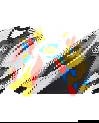 Фланелка adidas Originals Originals x Brain Dead Abstract Print Long-Sleeve Jersey Многоцветен | JY7958, 0