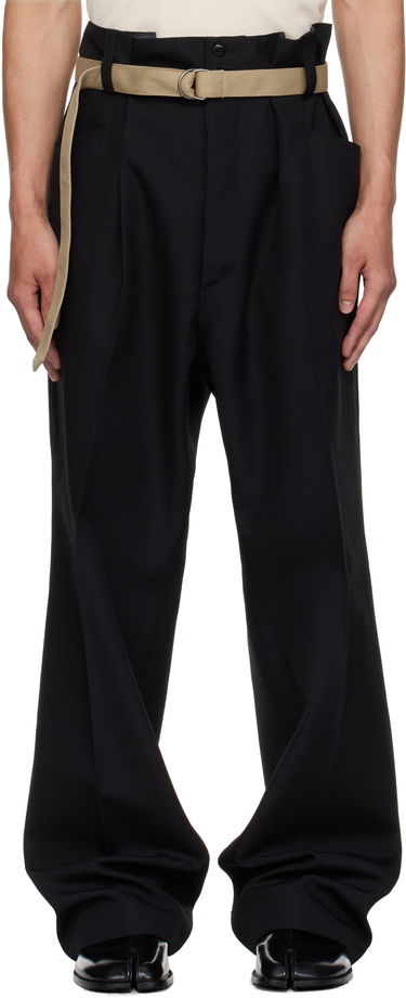 Панталони Maison Margiela Maison Margiela Wool Trousers Черно | S50KA0688 M35518, 0