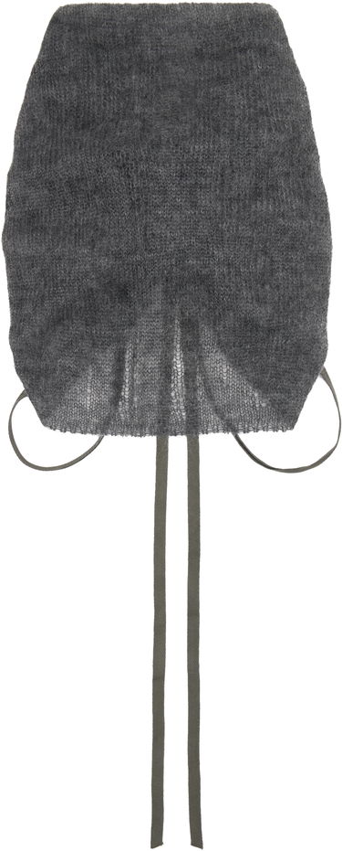 Шал Ann Demeulemeester Ann Demeulemeester Oden Knit Tie Collar Сиво | 2520-W-CL35-KN069-088, 1