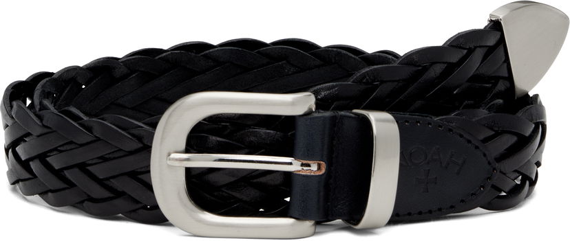 Колани Noah Noah Braided Leather Belt Черно | A291FW24BLK
