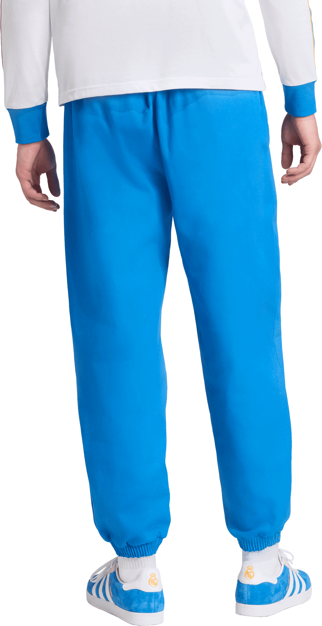 Спортни панталони adidas Performance Real Madrid Terrace Icons Drill Pants Синьо | JN3061, 1